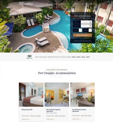 Meridian Port Douglas Web Design