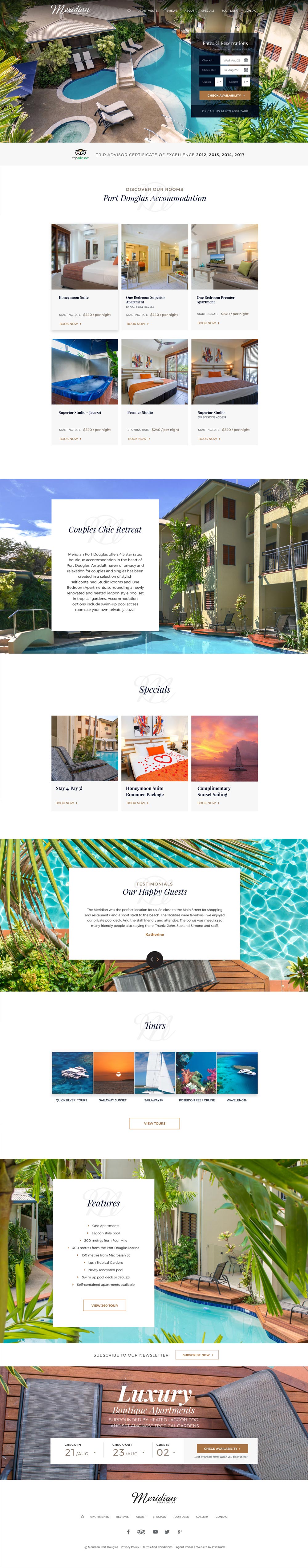 Meridian Port Douglas Web Design