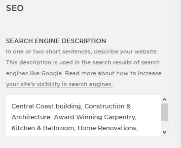 Squarespace-Search-Engine-Optimisation-Description